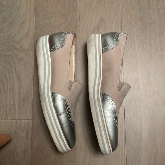 Beige Italian loafers - Picture 3 of 4